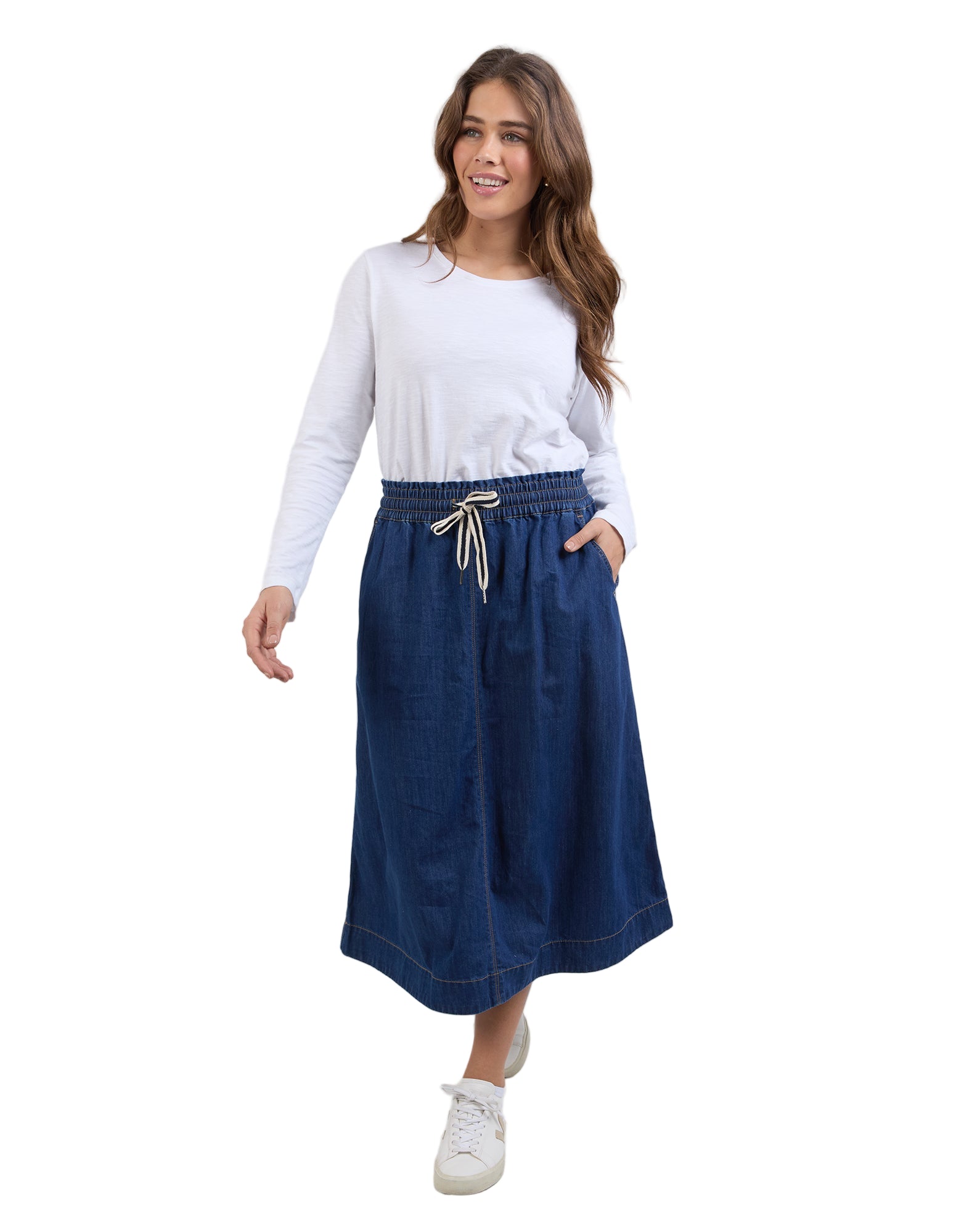 Greta Denim Skirt