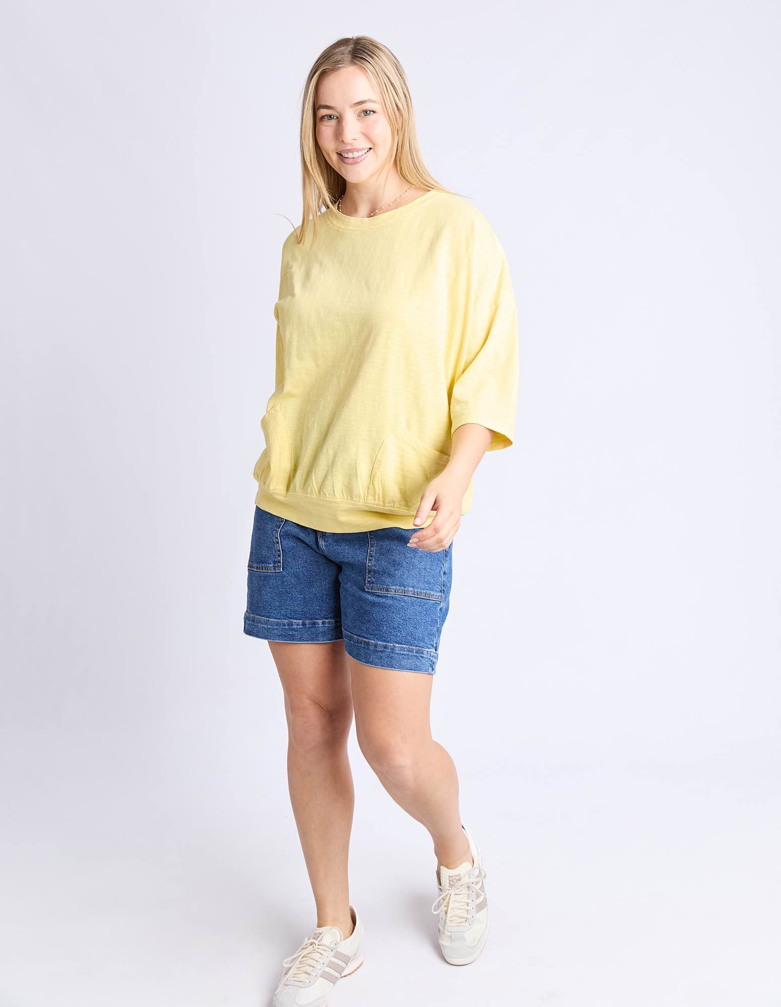 Elm - Mazie Sweat - Banana - NEW COLOUR!
