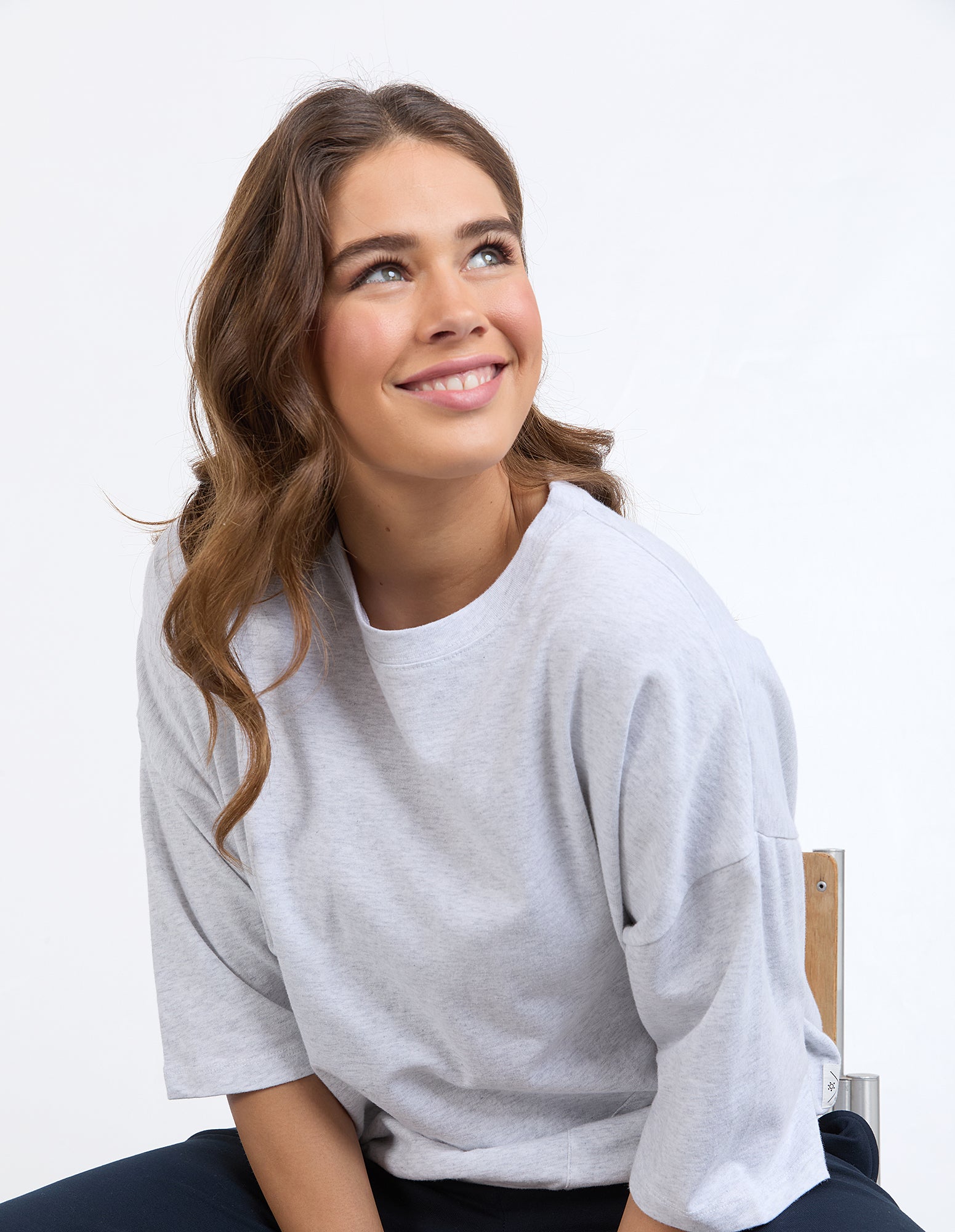 Elm - Mazie Sweat - Grey Marle