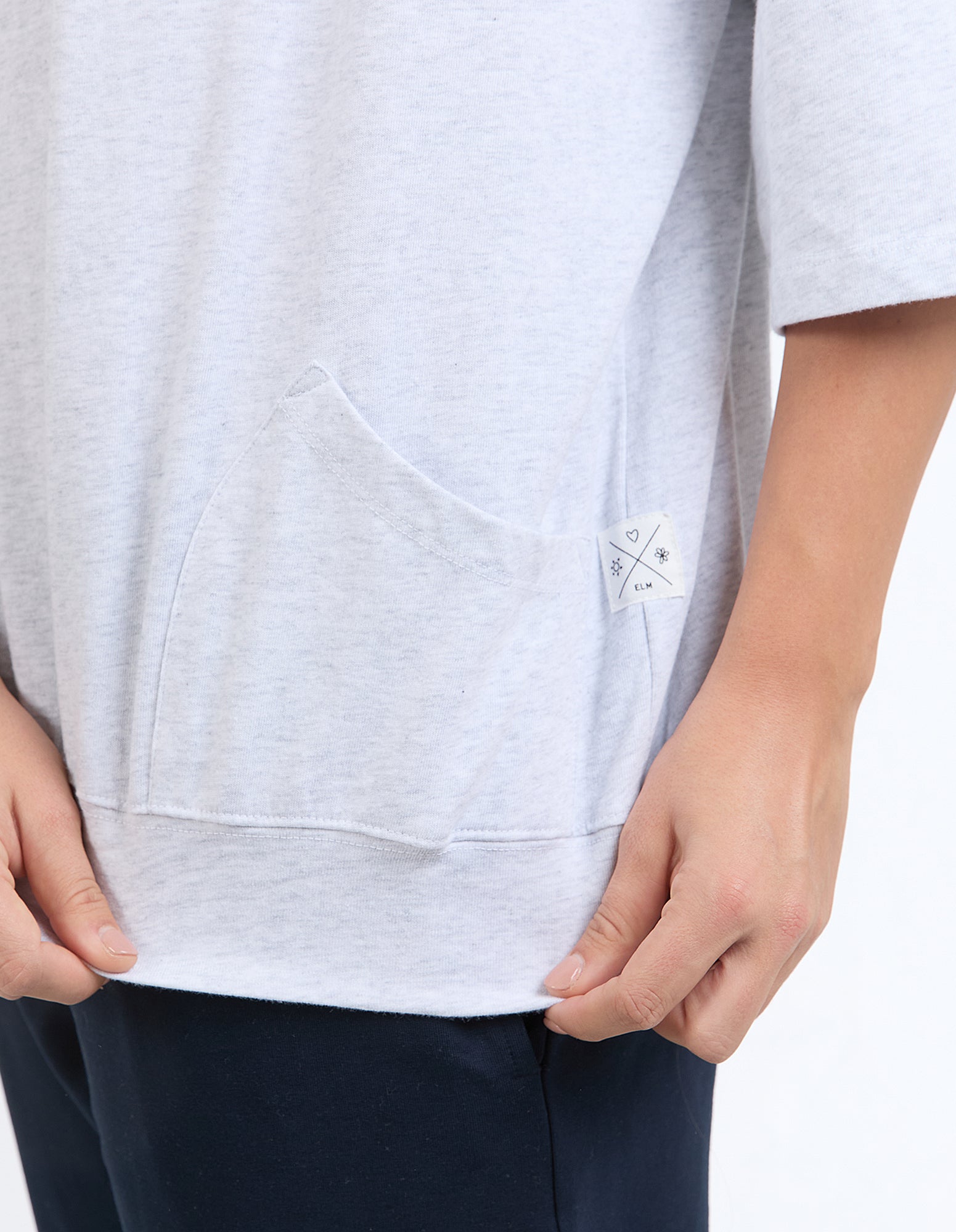 Elm - Mazie Sweat - Grey Marle