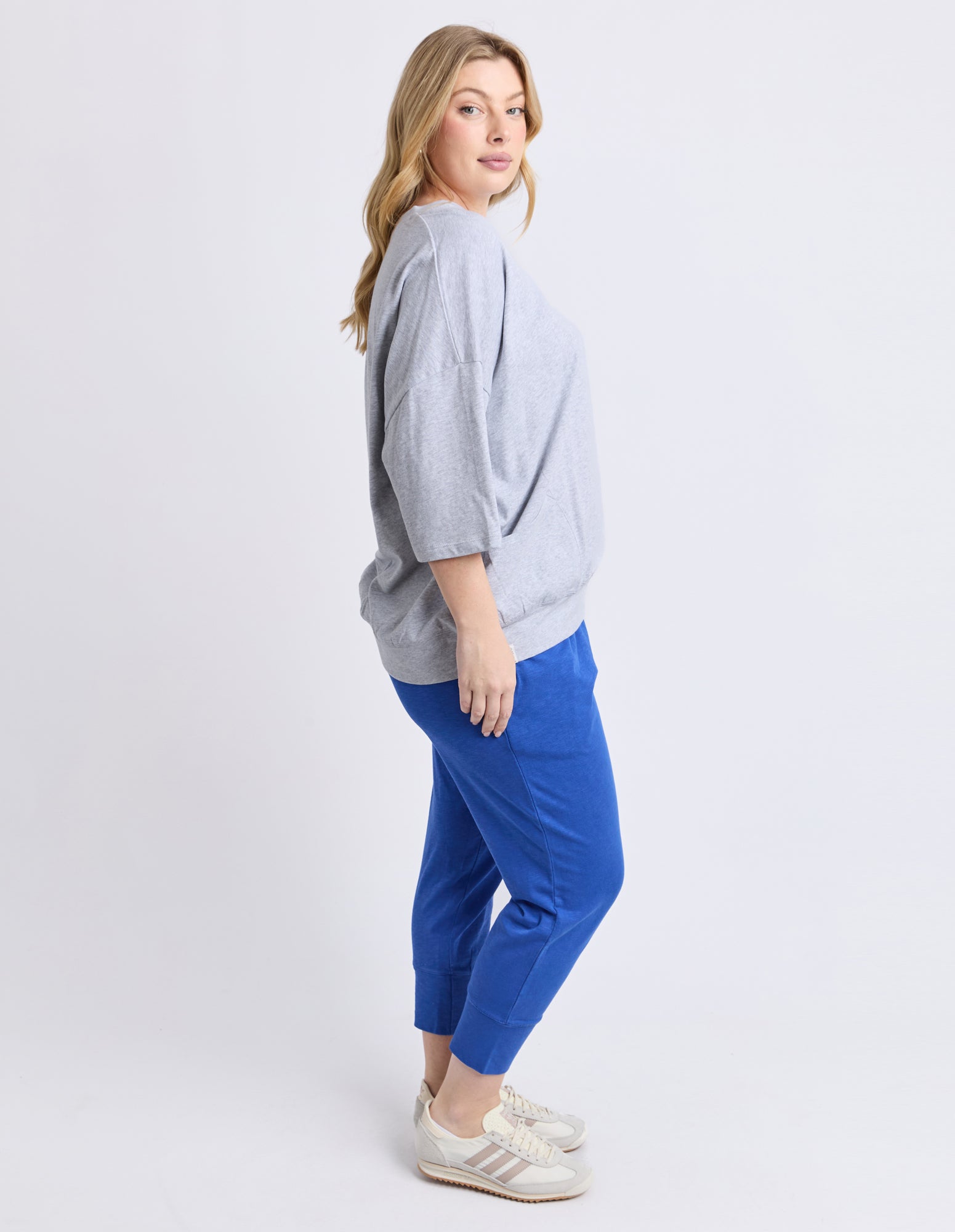 Elm - Mazie Sweat - Grey Marle