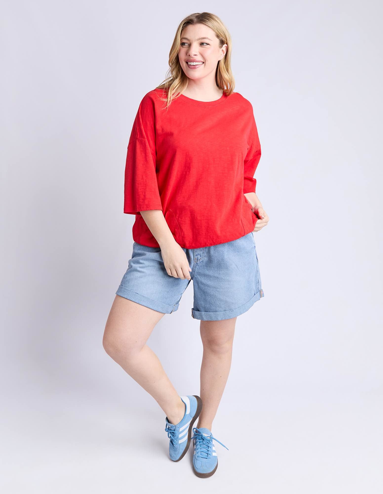 Elm - Mazie Sweat - Poppy - NEW COLOUR!