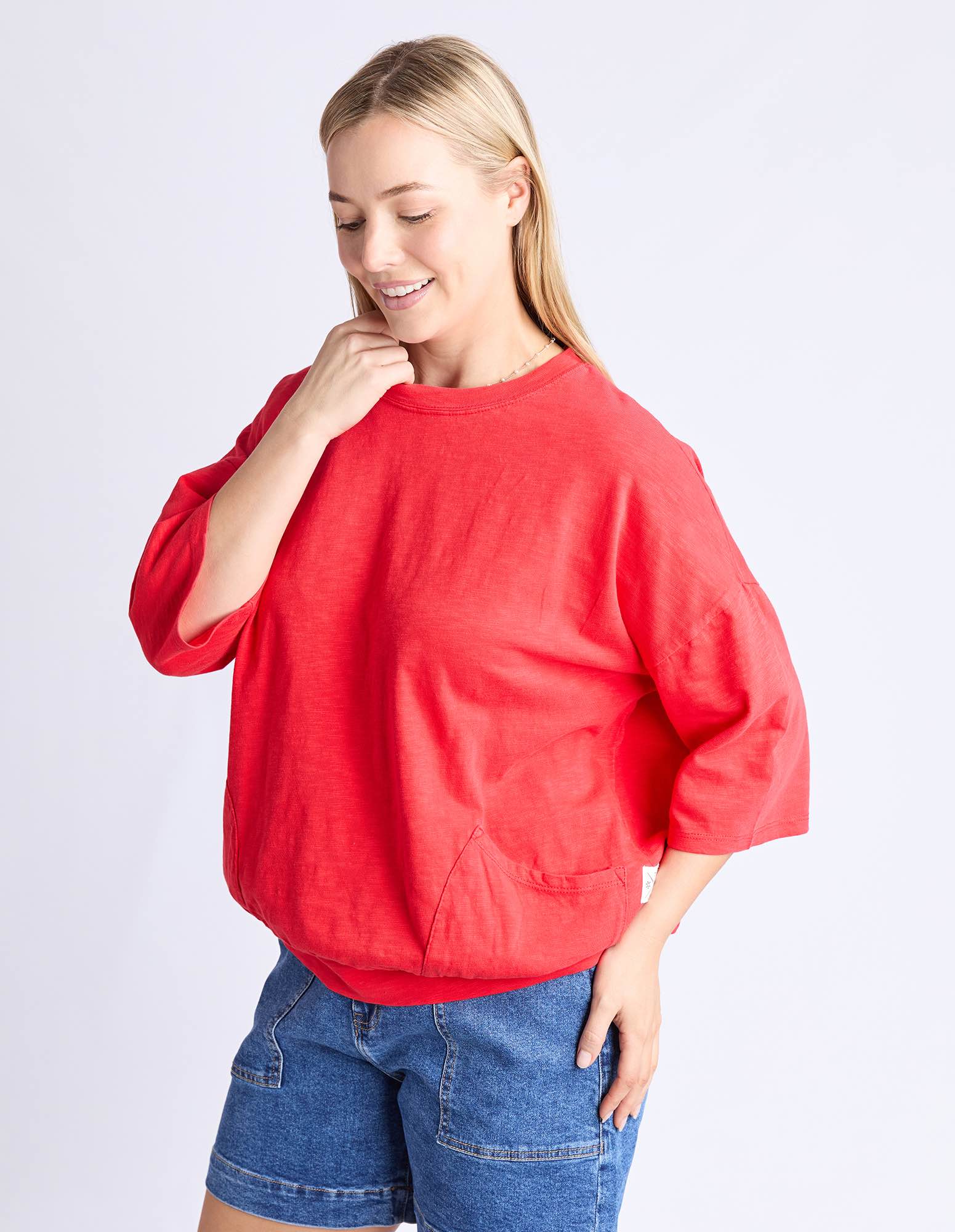 Elm - Mazie Sweat - Poppy - NEW COLOUR!