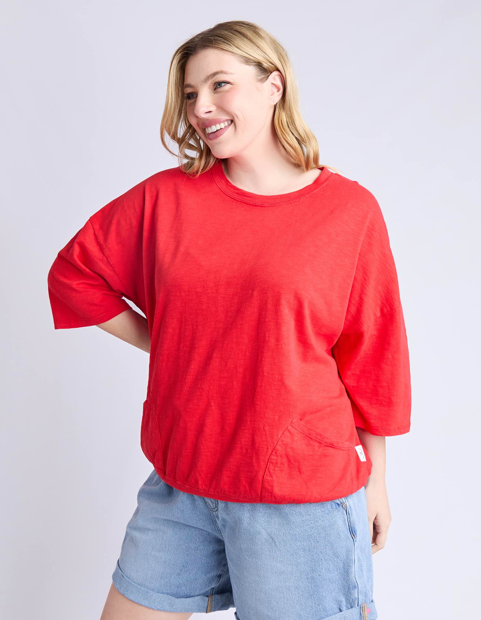 Elm - Mazie Sweat - Poppy - NEW COLOUR!