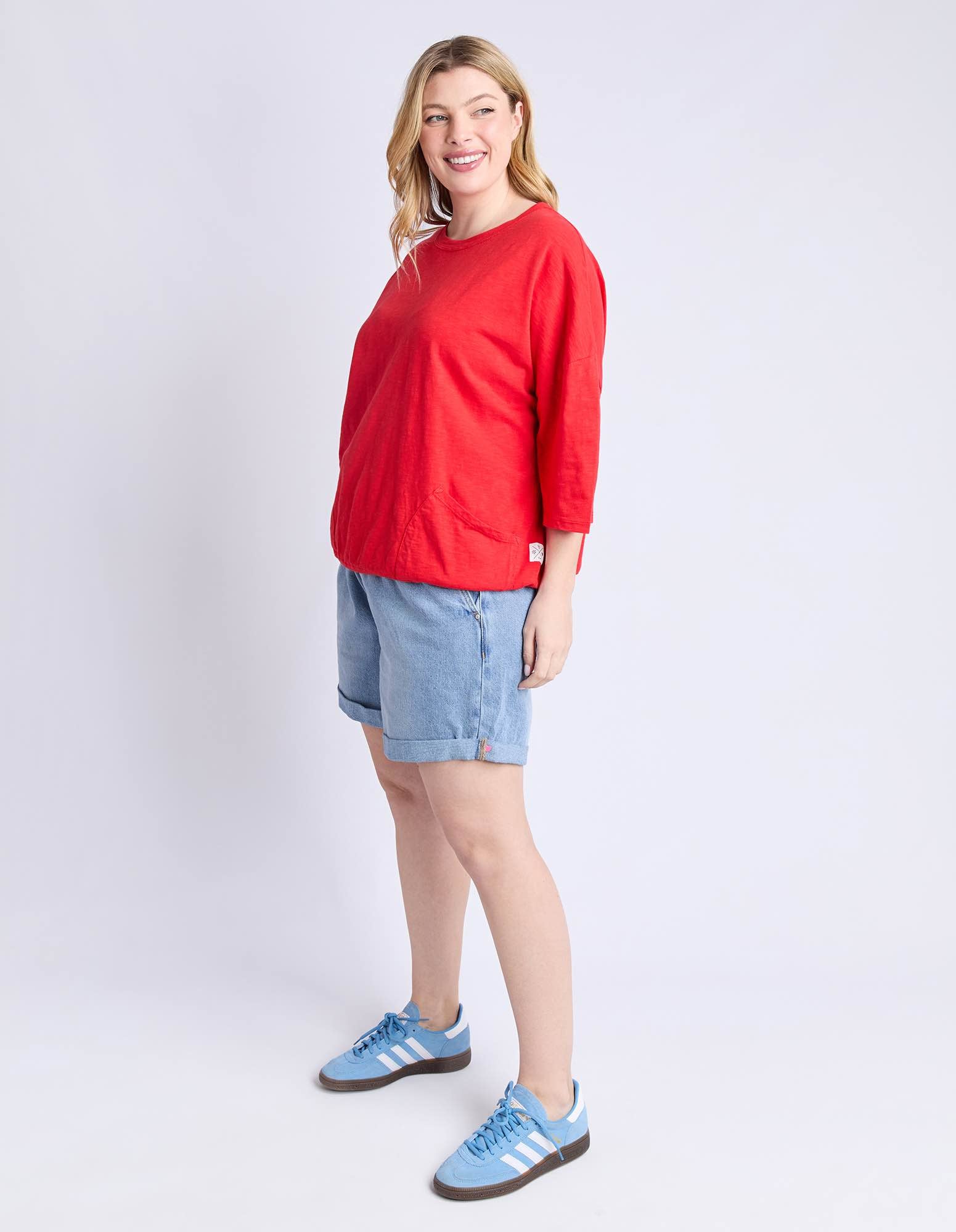 Elm - Mazie Sweat - Poppy - NEW COLOUR!