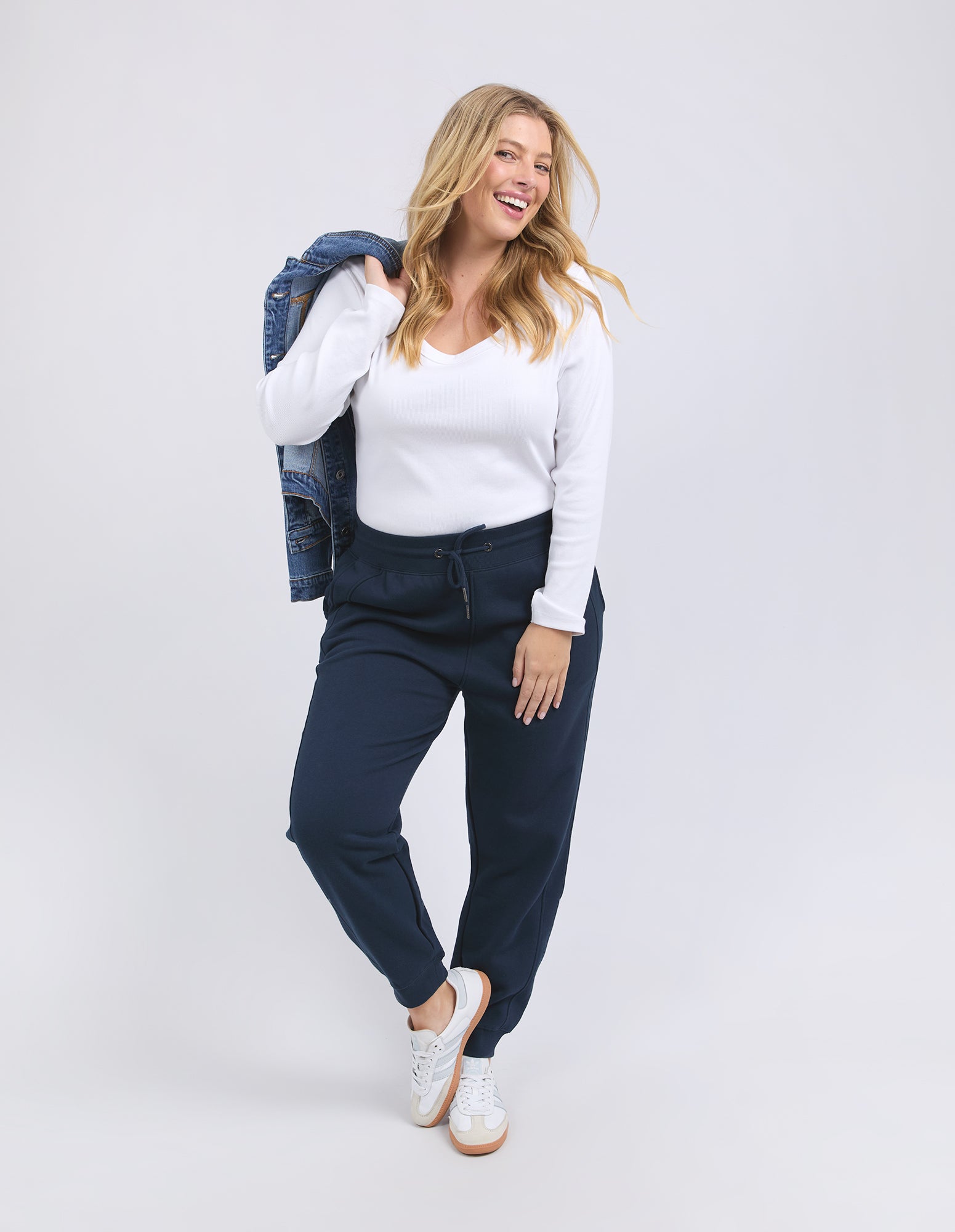 Elm - Kirby Track Pant - Navy