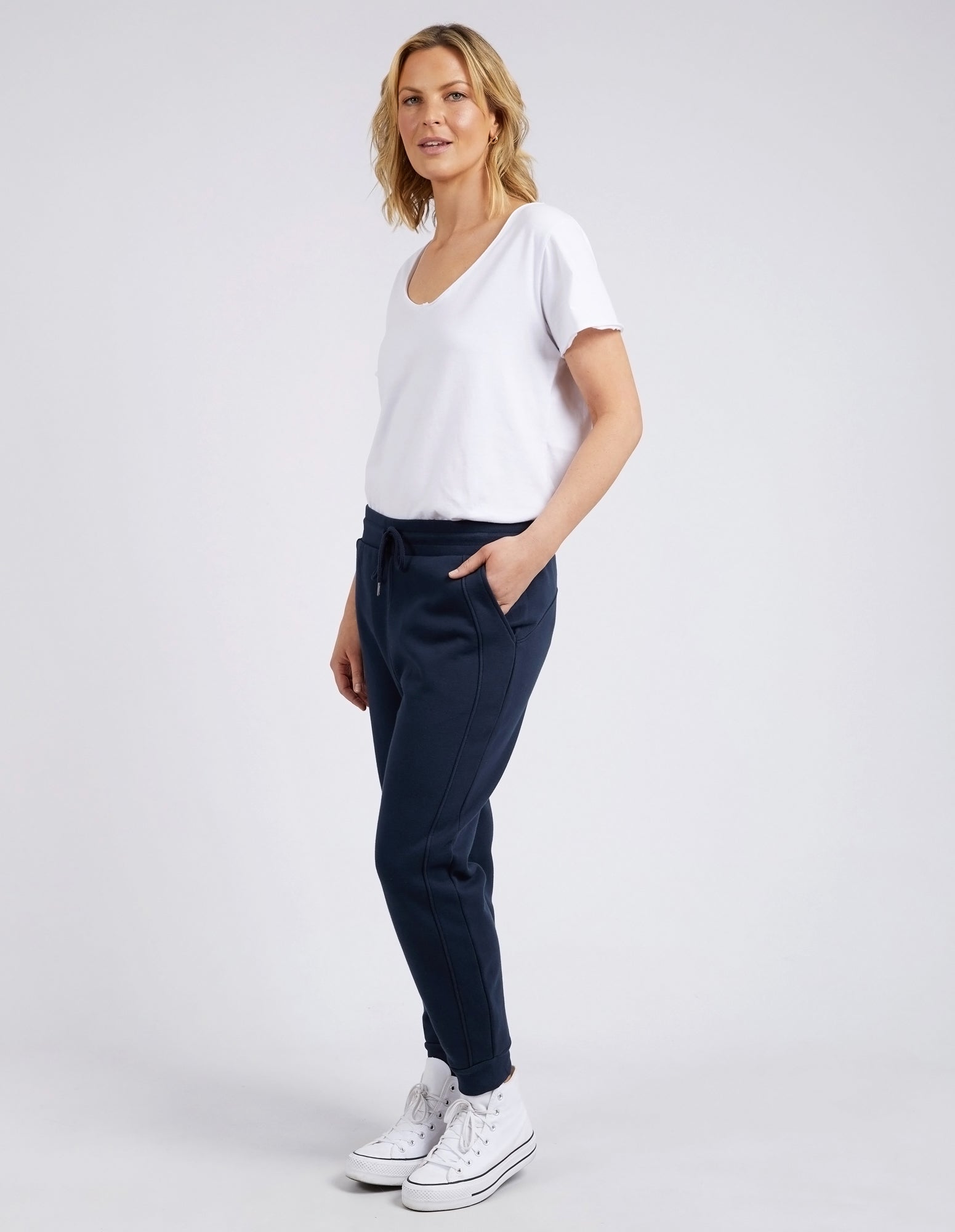 Elm - Kirby Track Pant - Navy