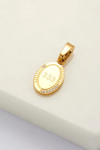 Zafino Angel Numbers Charm - Gold