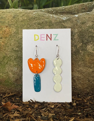 Denz & Co. - Apple Crumble Earrings