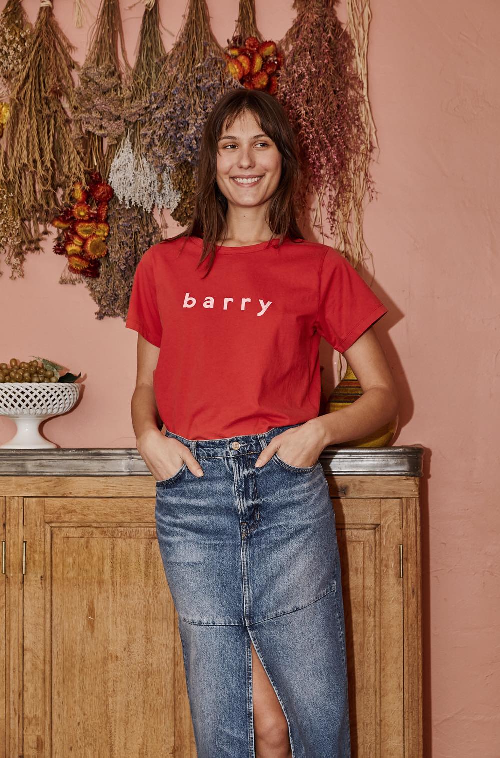 Barry Made Barry Tee - Red