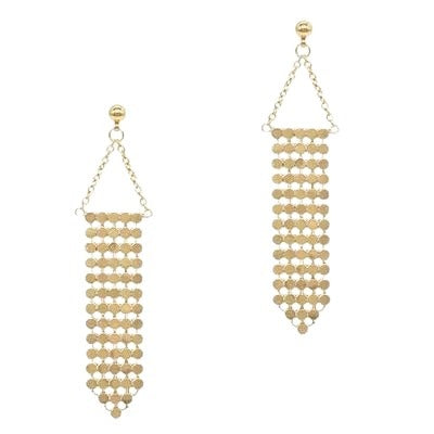 Fabienne - Glo Mesh On A Chain Earrings