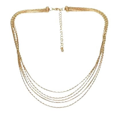 Fabienne - Five Layer Fine Necklace