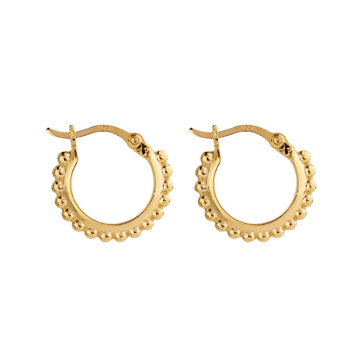 Najo E6831 Chia Hoop Earring Gold