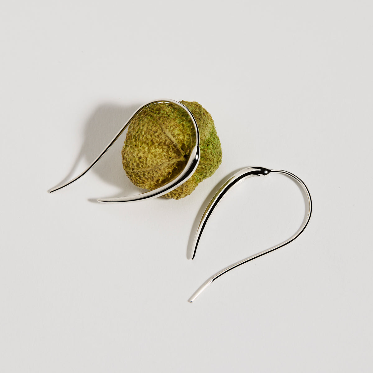 Najo E7082 Chichilli Silver Earrings