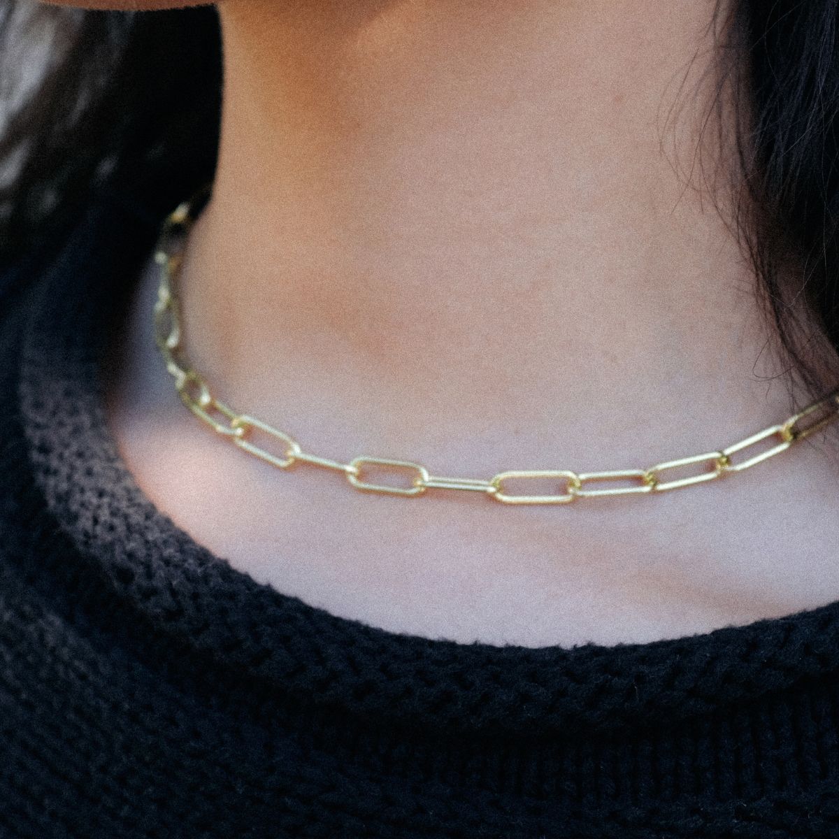 Najo N6362 Vista Chain Necklace Gold