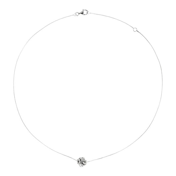 Najo N6823 Nest Silver Necklace