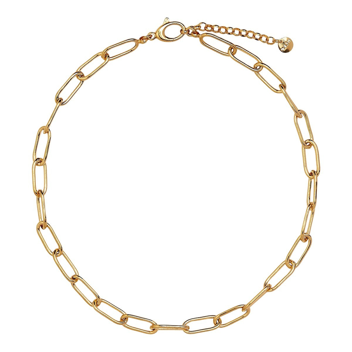 Najo N7040 Vista Large Link Necklace Gold