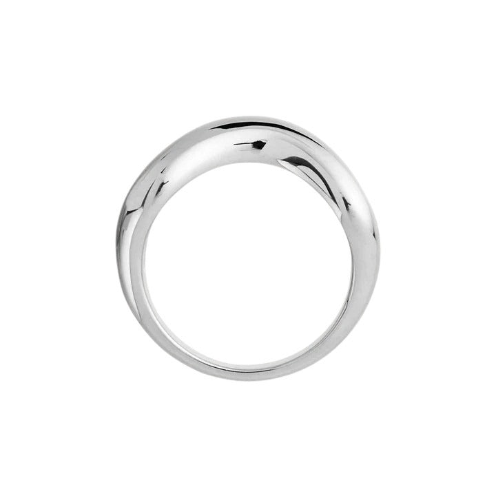 Najo R6961 Wave Silver Ring