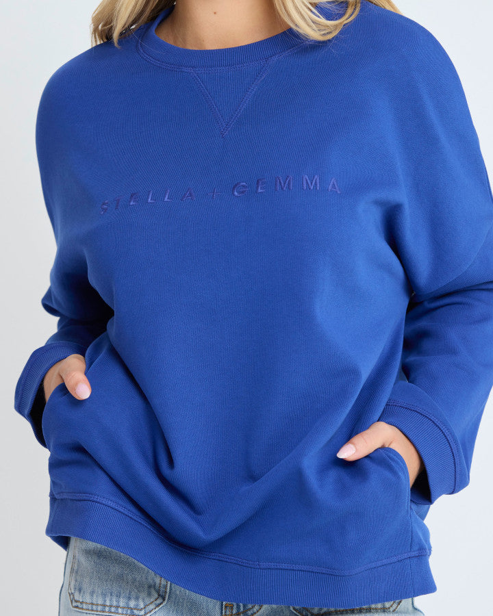 Stella & Gemma - Newport Crew - Cobalt