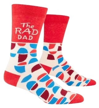 Blue Q - Men's Socks - The Rad Dad