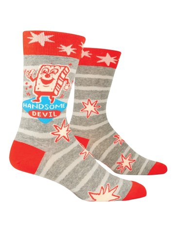 Blue Q - Men's Socks - Handsome Devil