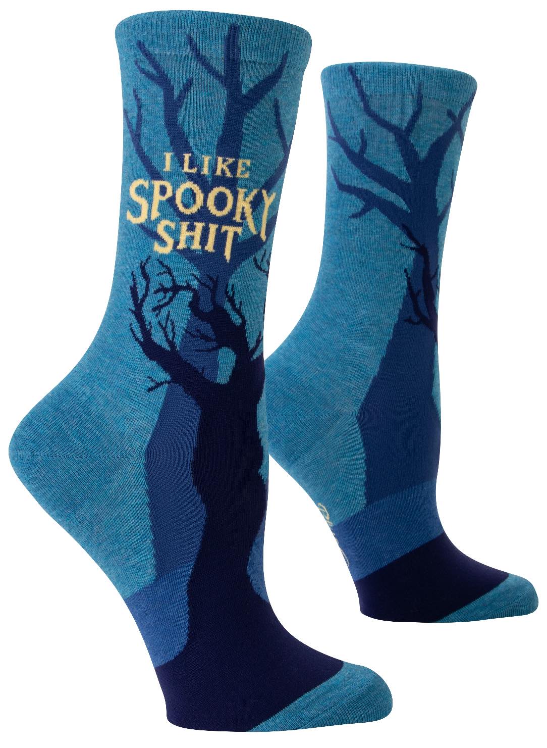 Blue Q - Crew Socks - I like Spooky Shit
