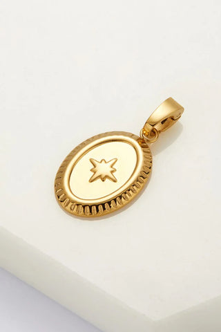 Zafino Star Pendant Charm - Gold