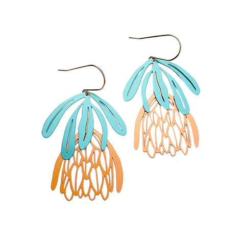 Denz Protea Teal Orange