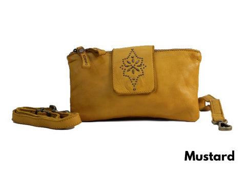 Kompanero - Kenna Clutch/Bag - Mustard