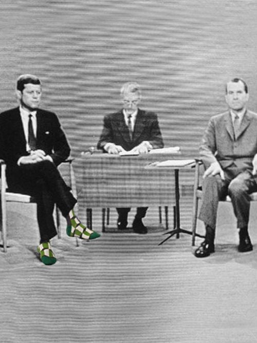 Blue Q - Men's Socks - This Meeting Is Bullshit