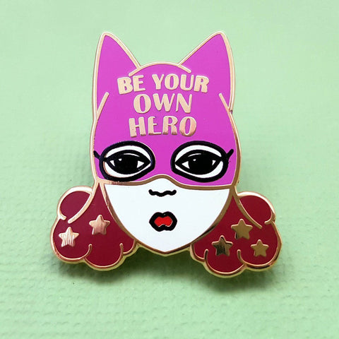 Lapel Pin - Be Your Own Hero