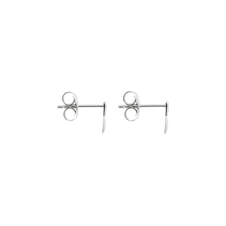 Najo E6815 Weave Stud Earrings - Silver