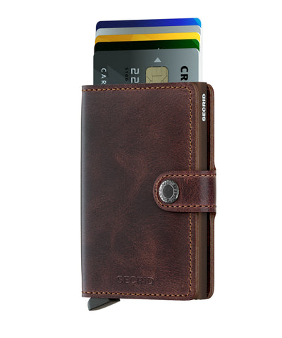 Secrid - Mini Wallet - Vintage Chocolate