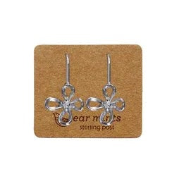 Ear Mints - Cubic Open Flower Hook Earrings