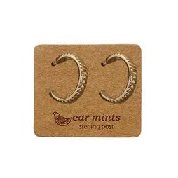 Ear Mints - Grooved Hoop earrings