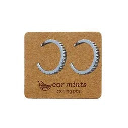 Ear Mints - Grooved Hoop earrings