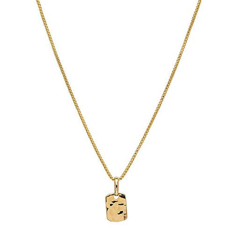 Najo N6545 Tigger Yellow Gold Necklace