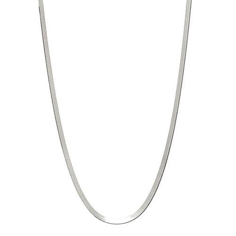Najo N6557 Herringbone Silver Necklace