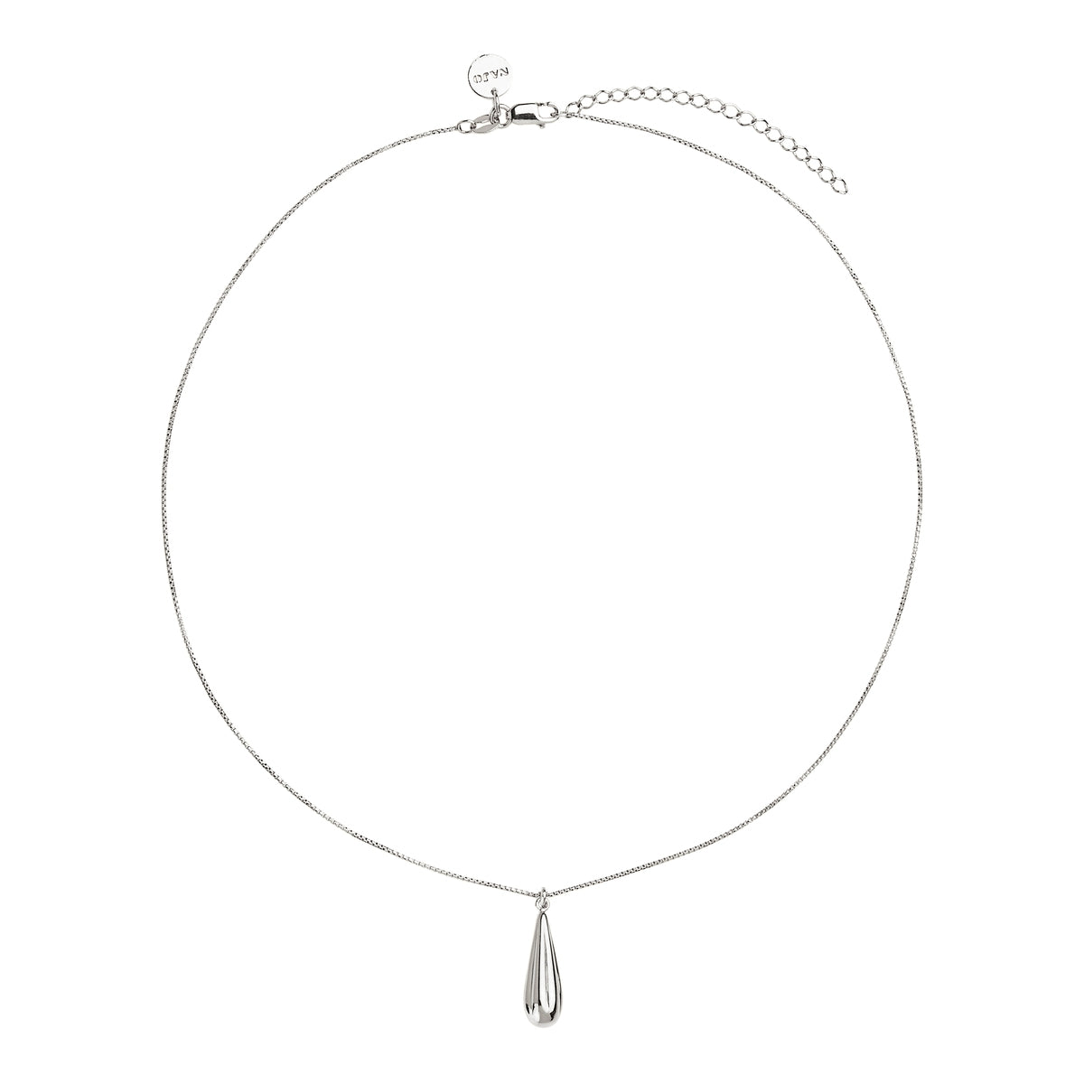 Najo N6740 Small Baton Necklace - Silver