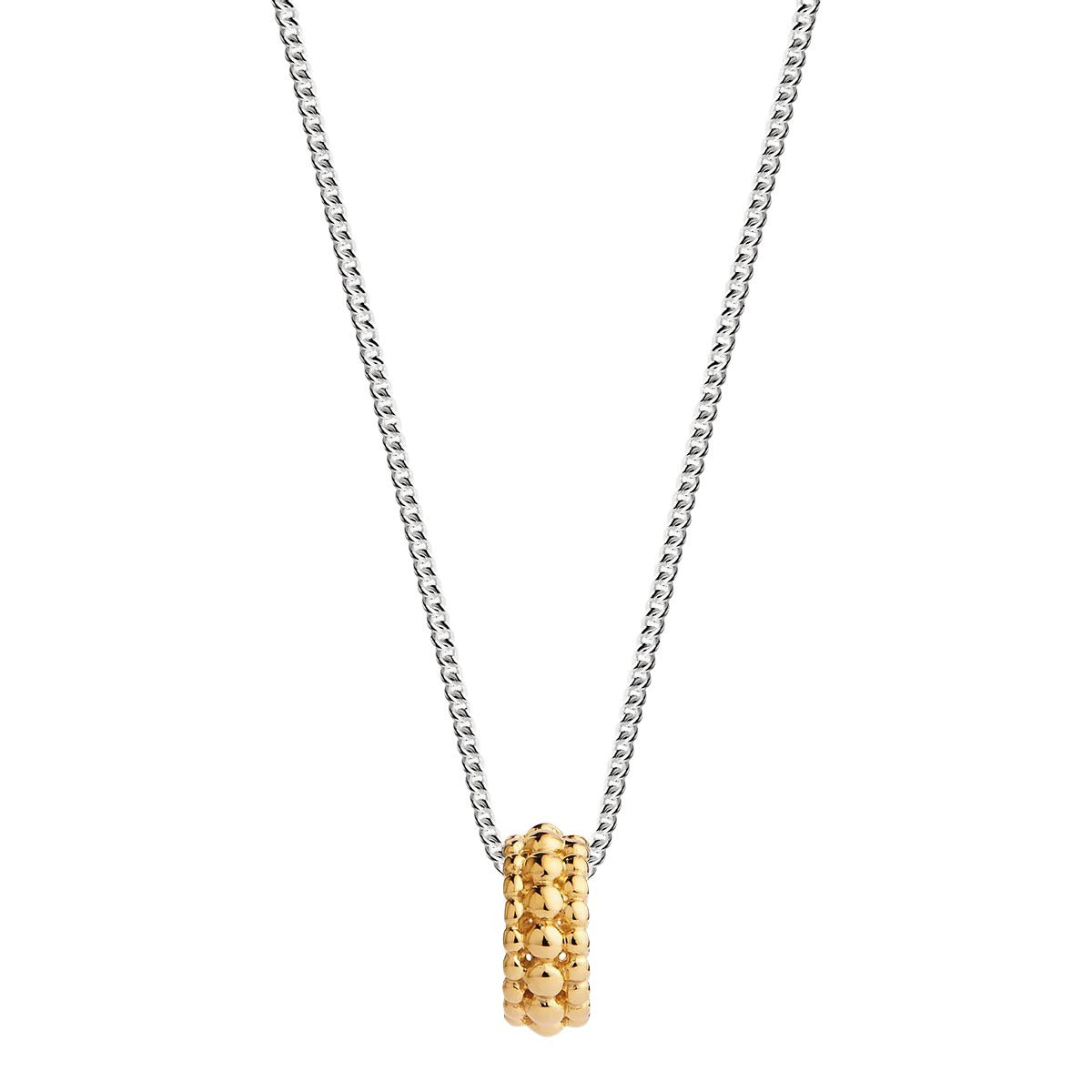 Najo N6837 Chia Two-Tone Necklace - Silver + Gold