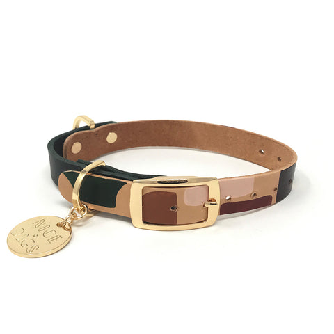 Nice Digs - Two Tone Dog Collar - Shapes