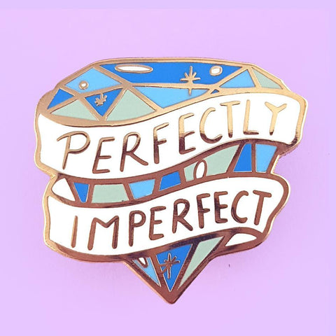 Lapel Pin - Perfectly Imperfect