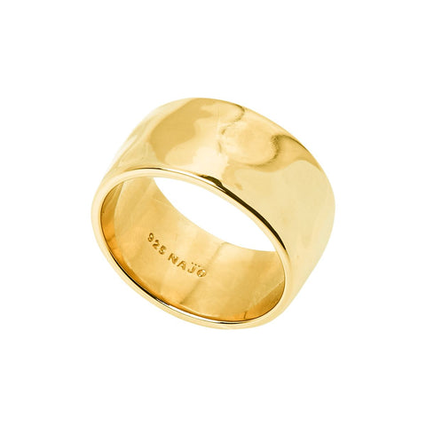 Najo R6424 Barber Yellow Gold Ring