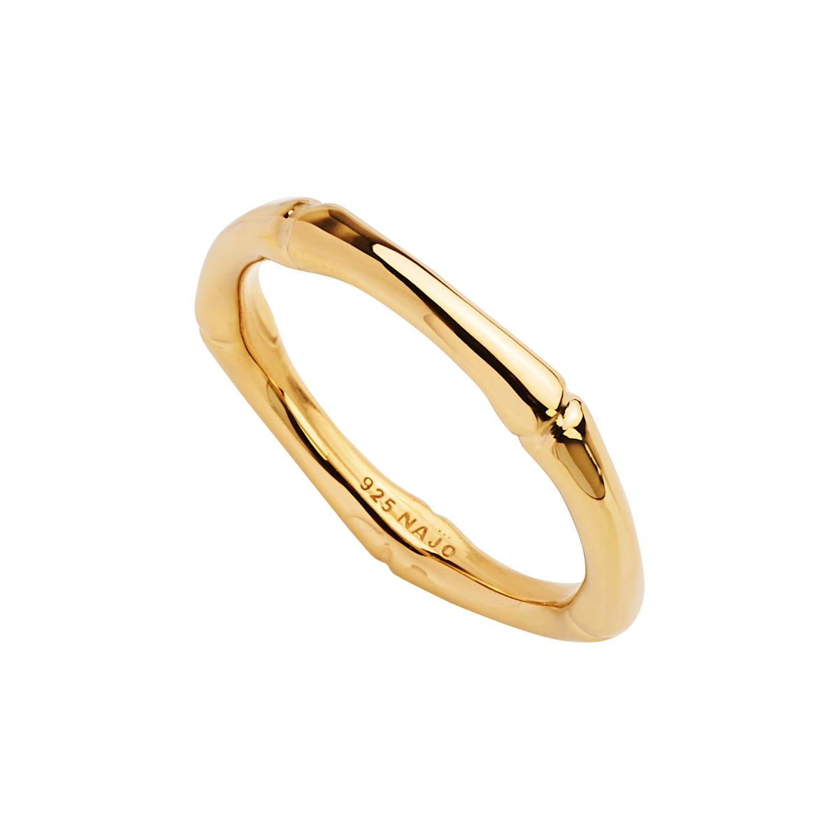Najo R6736 Bamboo Gold Ring