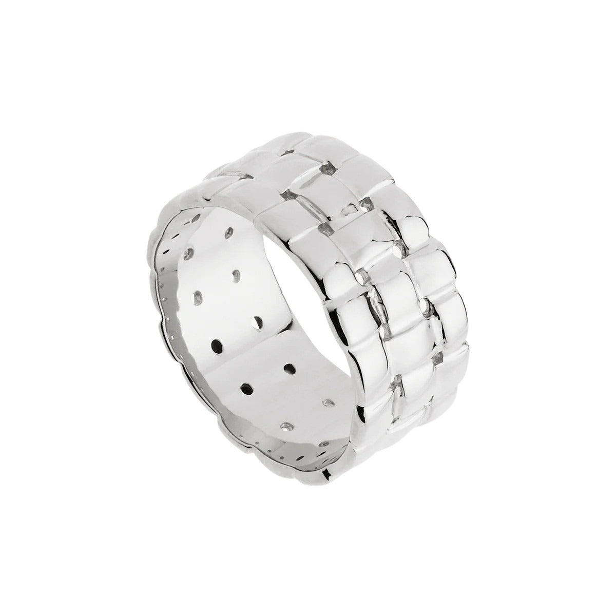 Najo R6815 Weave Silver Ring