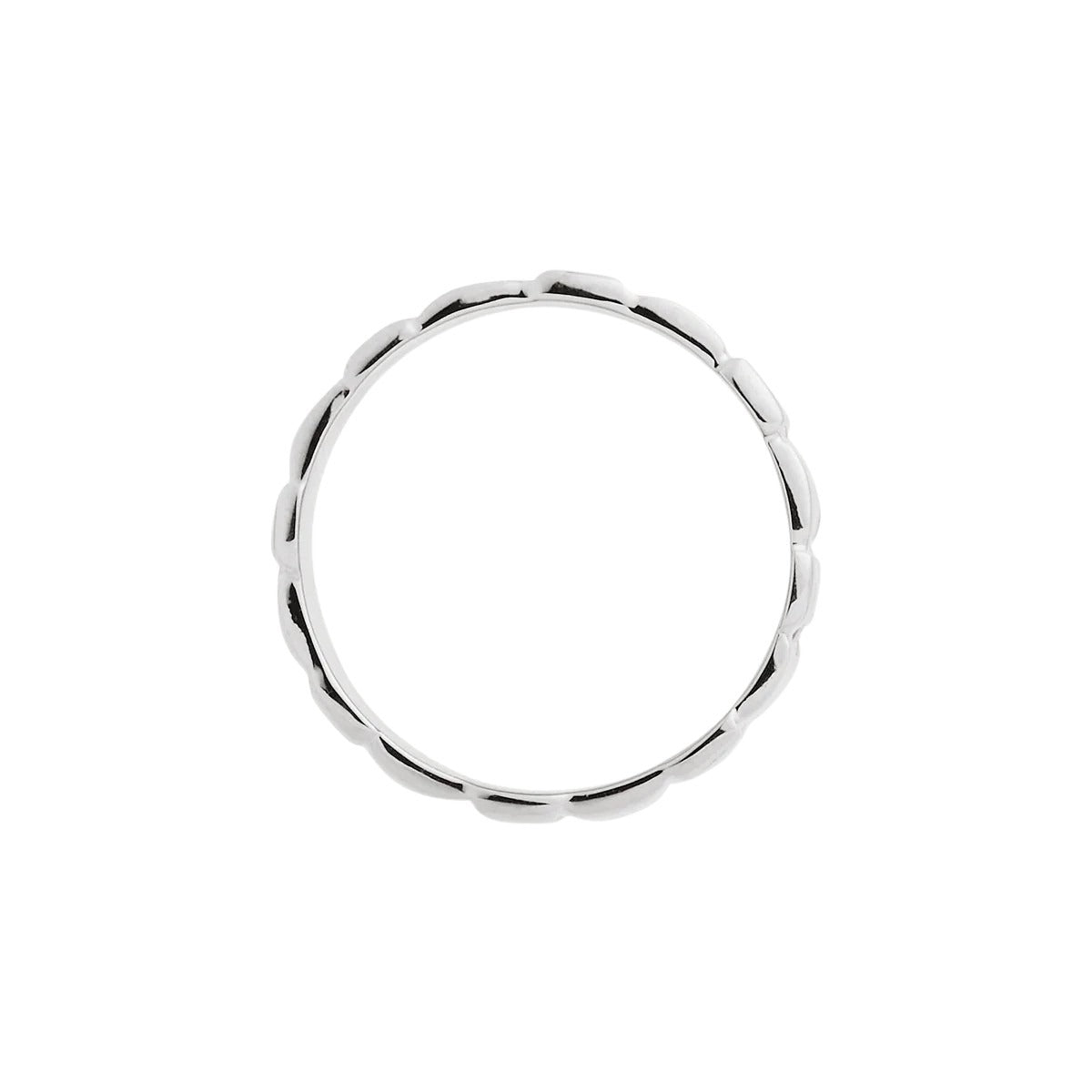 Najo R6815 Weave Silver Ring
