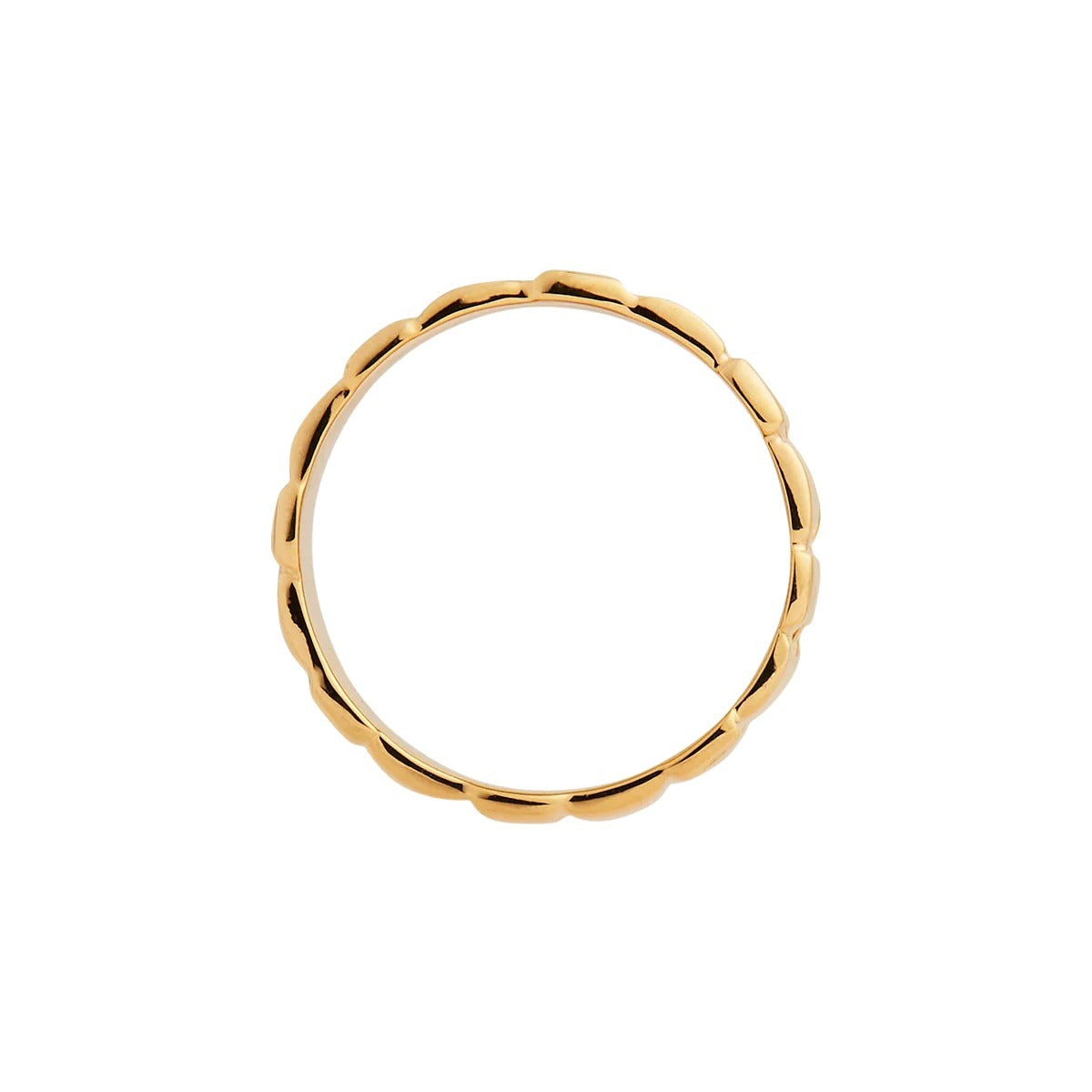 Najo R6816 Weave Gold Ring