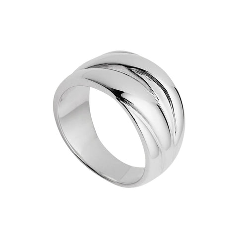 Najo R6876 Reflections Silver Ring