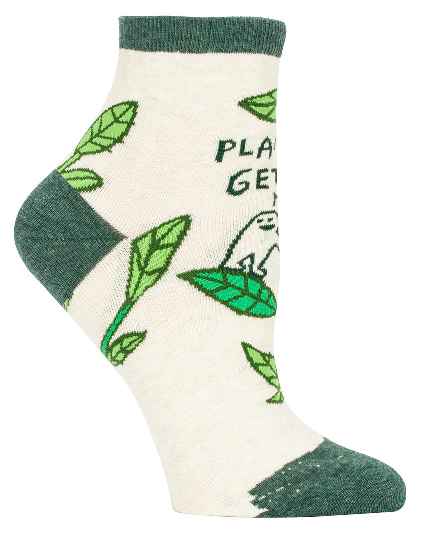 Blue Q - Ankle Socks - Plants Get Me