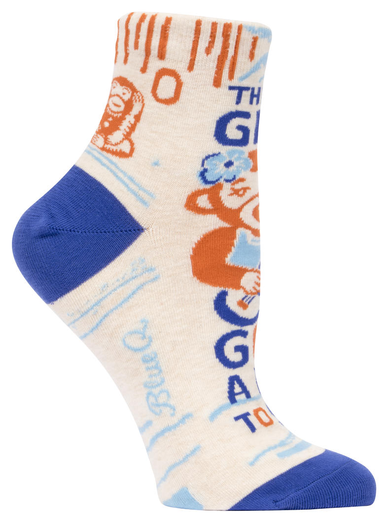 Blue Q - Ankle Socks - Girl's Got A Lot To Say